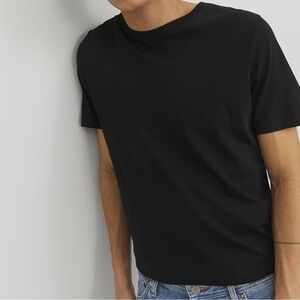 NWT Jack & Jones Organic Basic Short Sleeve Tee O-neck Noos XL Black